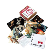 SQUARE-IT! The great game of memory! Get this Multi-purpose top quality postcard set!
